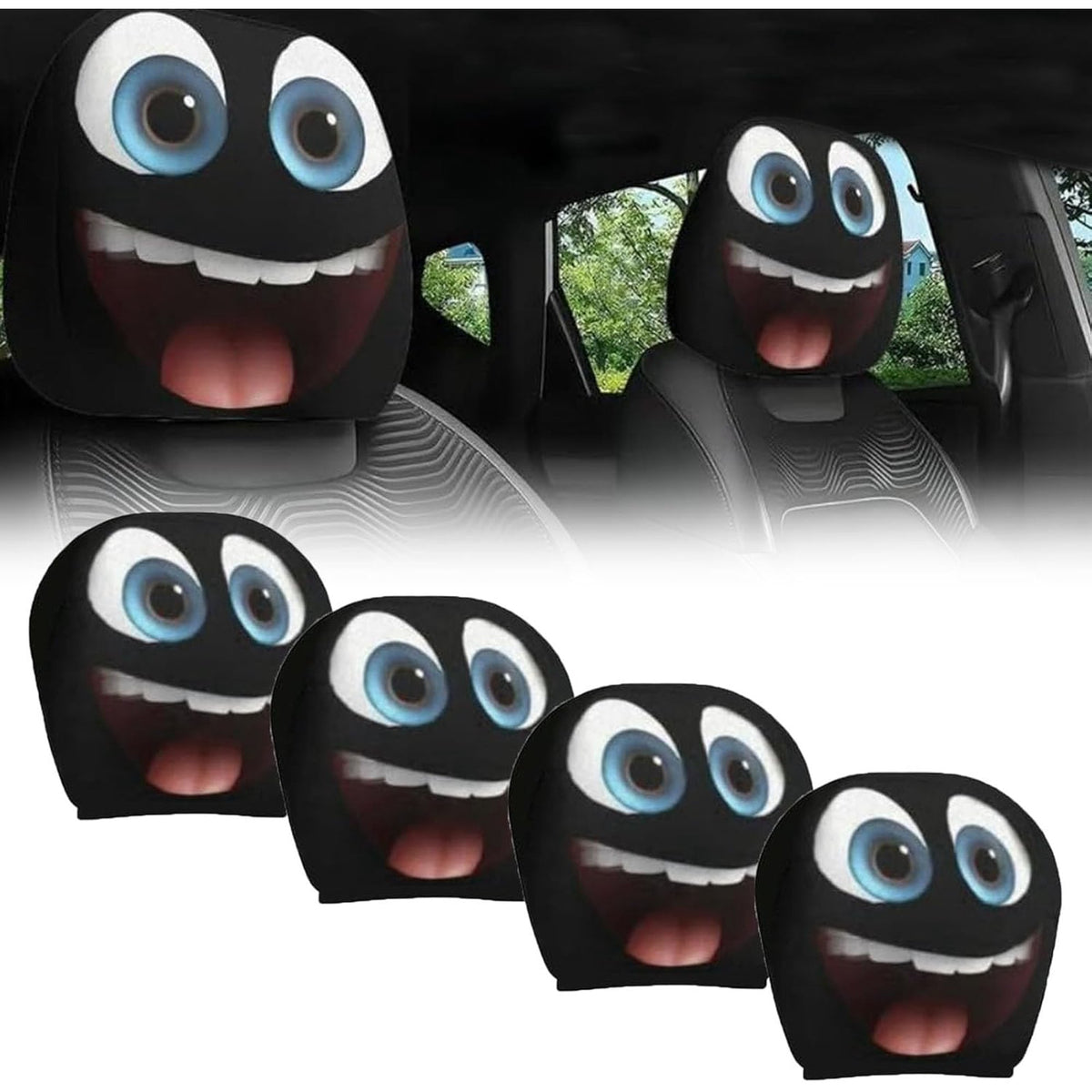 GOOD MOOD — Headrest Covers