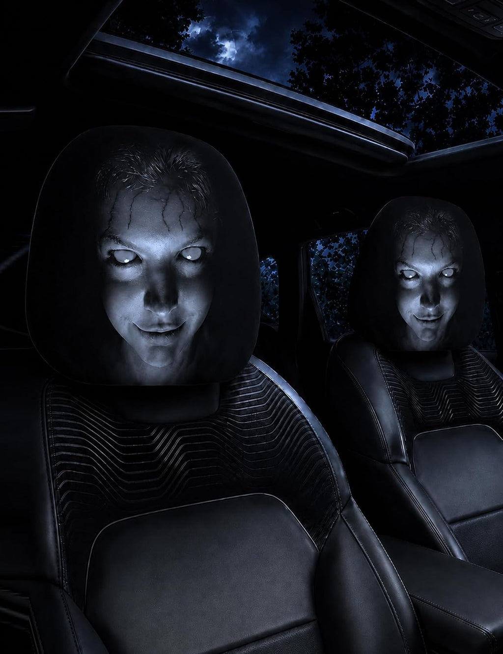 NIGHT SHIFT Headrest Covers