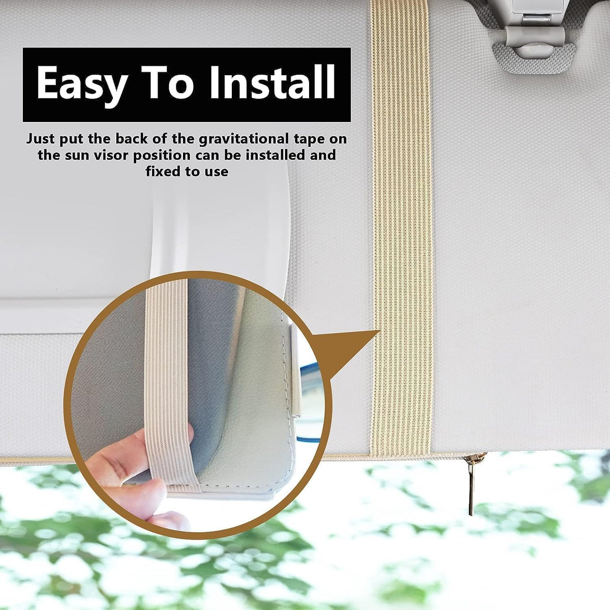 IN REACH — Sun Visor Organizer