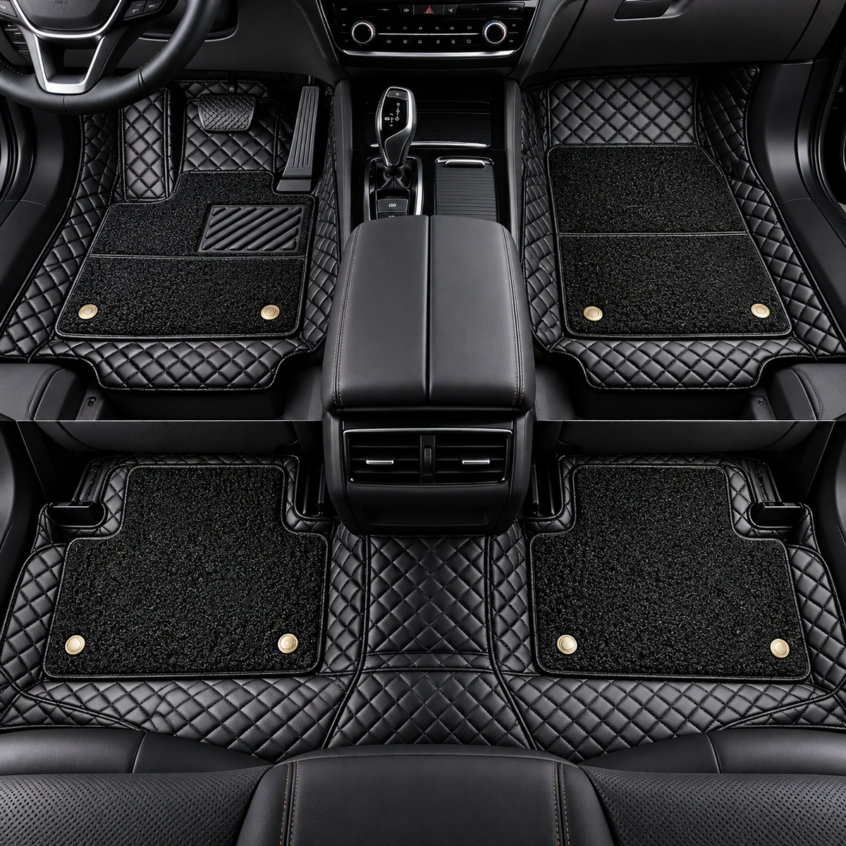 GROUNDWORK Full-Coverage Floor Mat Set